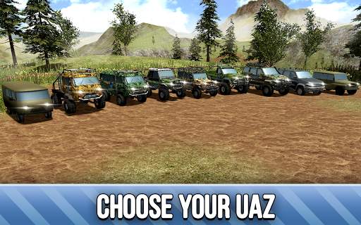 Offroad rally: driving 4x4 trucks screenshot 2