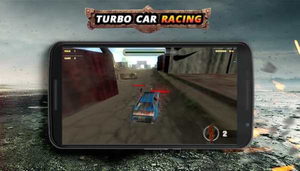 Turbo Car Racing screenshot 2
