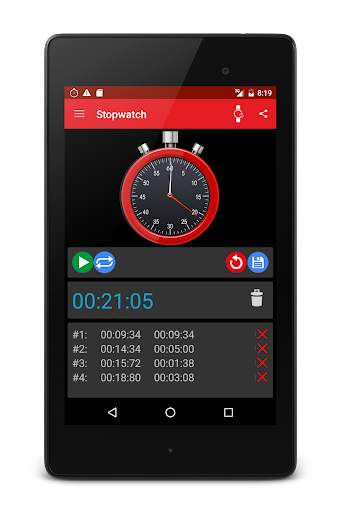 Stopwatch (Wear OS) screenshot 8