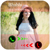 Bhabhi Fake Call Prank icon
