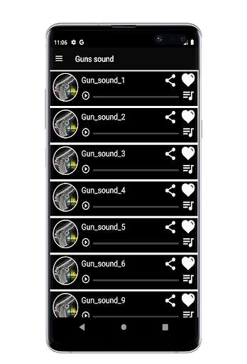 Guns Ringtones, guns effect screenshot 5