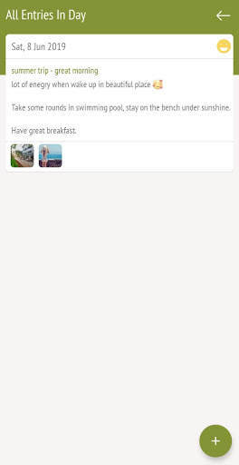 Daily Diary : Journal with lock, photo, mood chart screenshot 3
