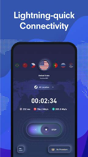 VPN:24H VPN free' Proxy Master screenshot 1