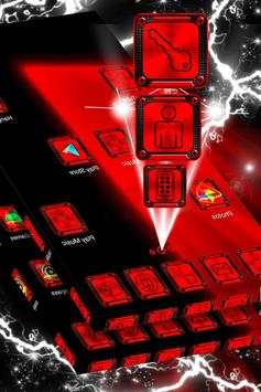 Hot Red Launcher Theme screenshot 2