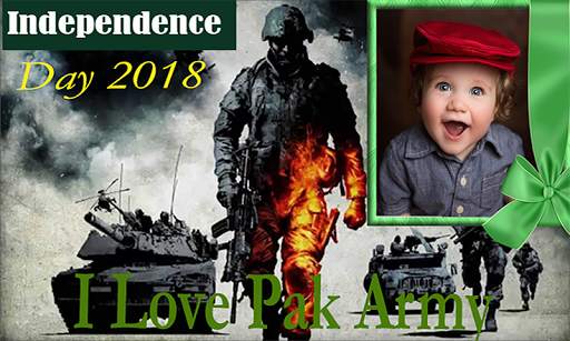 14 August Profile Photo: Pakistan Flag Face screenshot 2