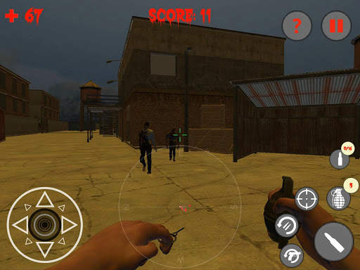 City Destroyed Zombies Shooting Game screenshot 6
