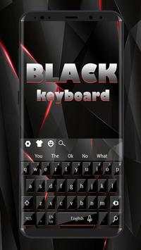 Stylish Black Keyboard screenshot 1