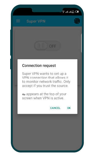 Super VPN - Free VPN Proxy Super Fast vpn Master screenshot 1