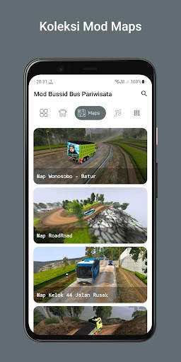 MOD Bussid Bus Pariwisata screenshot 3