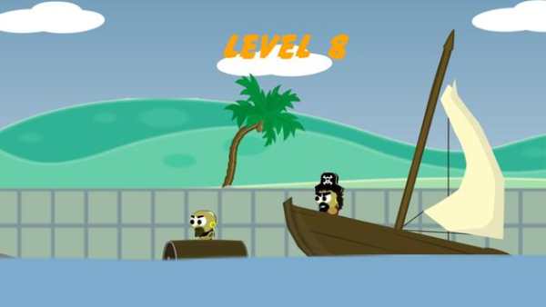 Raft Battle Gun - Baby Wars screenshot 1