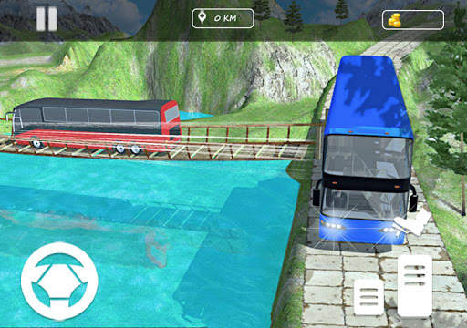 Real Offroad Bus Simulator 2020 Tourist Hill Bus screenshot 4