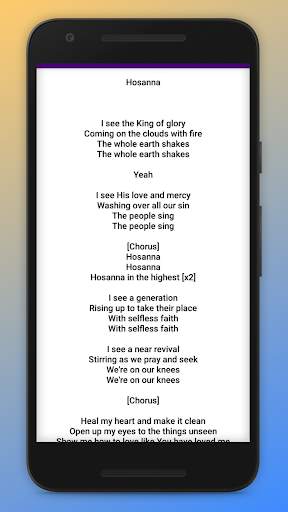 Hillsong Song Lyrics Offline screenshot 1