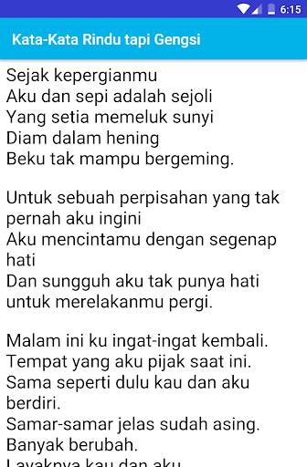 Kata-Kata Rindu Romantis screenshot 6