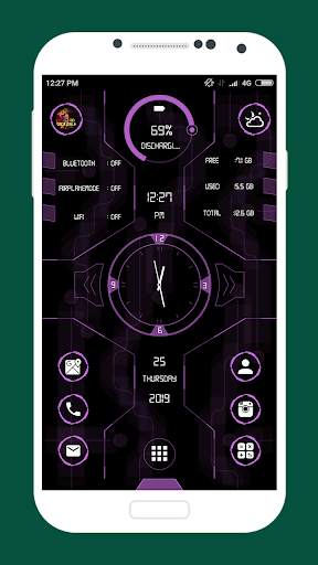 Next generation launcher 2019 - hi-tech app screenshot 4