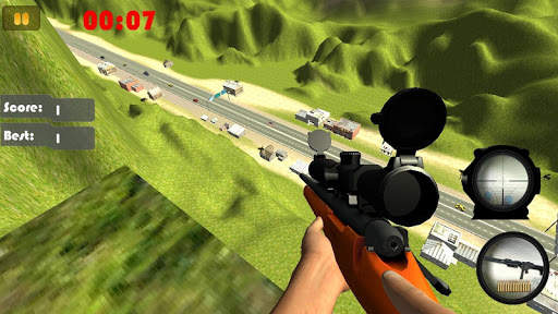 Sniper Road Traffic Shooter 3D screenshot 2