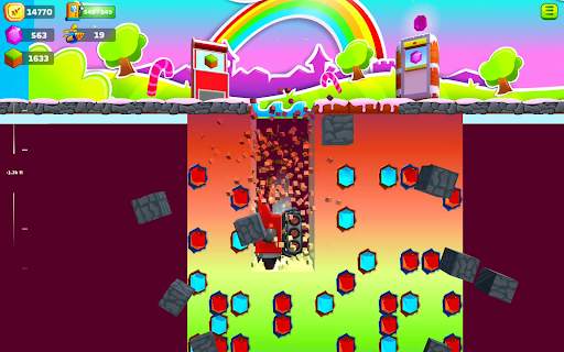 Ground Digger: Lava Hole Drill screenshot 24