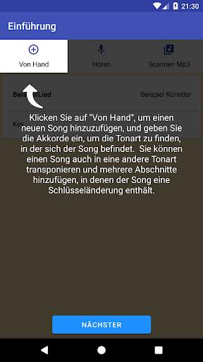 Song Key Finder screenshot 1
