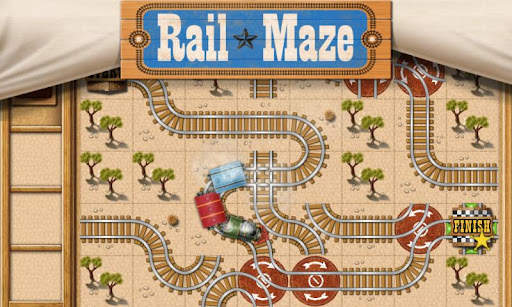 Rail Maze : Train puzzler screenshot 1