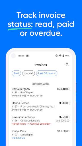 Invoice Maker 2 by Saldo Apps screenshot 3