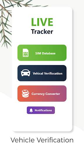 Live Tracker – Vehicle Verification & SIM Database screenshot 1