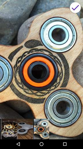 Spinner Slide To Unlock Lock Screen screenshot 4