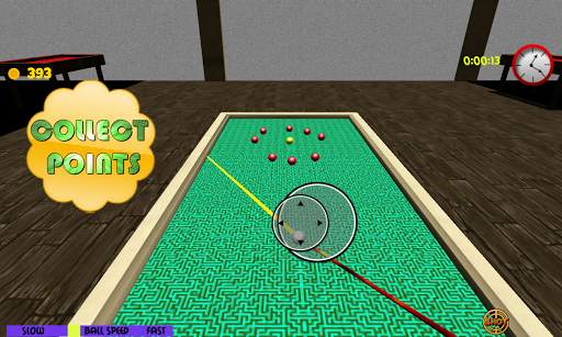 biliar 3D pool bola gratis screenshot 5