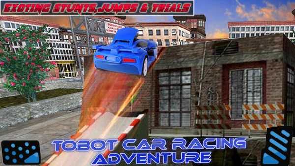 Super Robot Cotobot Car Racing Game screenshot 1