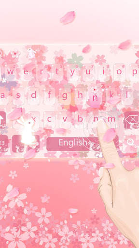 Sakura Keyboard Cherry blossom screenshot 4