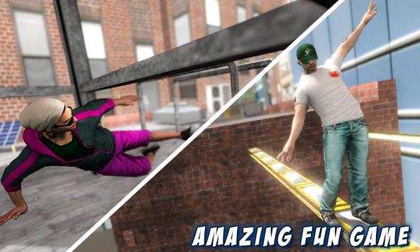 City Rooftop Parkour Simulator: Runner Game screenshot 2
