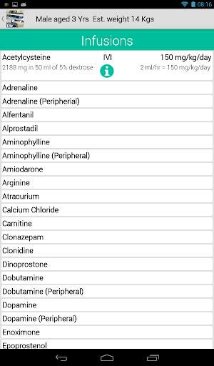 PICU Calculator Lite screenshot 9