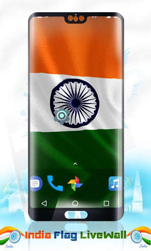 India Flag Wave HD Live Wallpaper screenshot 11