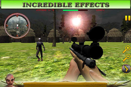 Zombie Gun Shooter : Strange Hero Jungle Survival screenshot 4