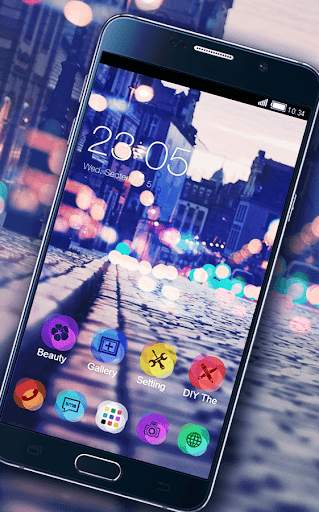 Stylish Romantic Theme: Neon N screenshot 3