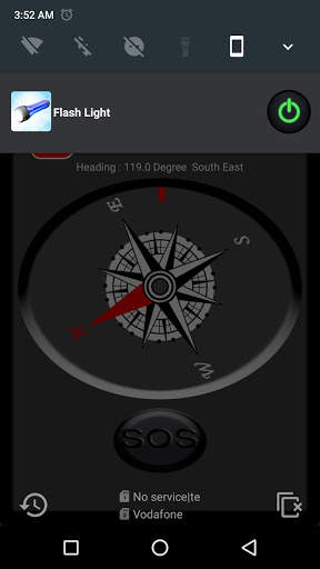 Flashlight and Compass   SOS screenshot 8