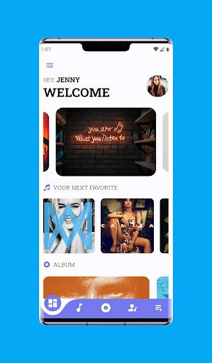 AYaT Player 🎧- A Beautiful Music Player 2 تصوير الشاشة