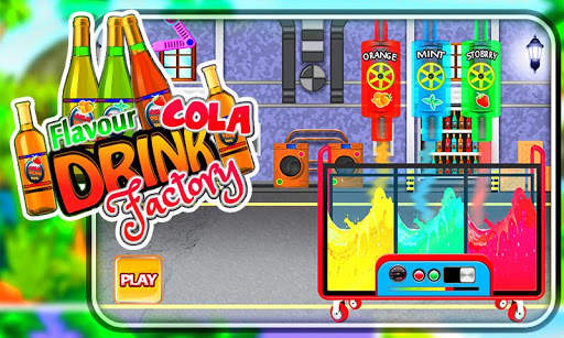 Soft Cold Drink Factory - Cola Soda Making Games screenshot 1