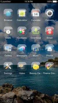 Sunny Beach Theme C Launcher screenshot 2
