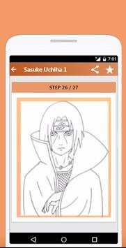 How to Draw Naruto Characters screenshot 6