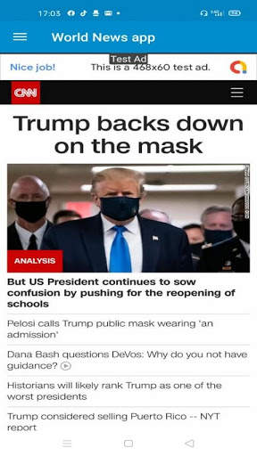 World News  APP 6 تصوير الشاشة