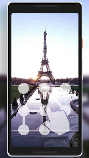 Paris Pattern Lock Screen 4 تصوير الشاشة