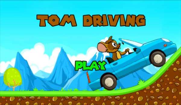 Tom Driving On Hill Climb screenshot 1