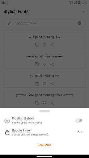 Stylish Fonts screenshot 5