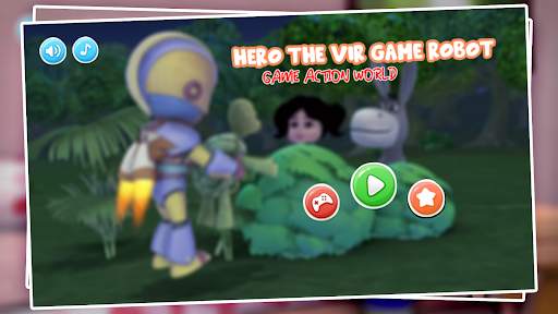 Hero Vir the Go Robot Game Boy screenshot 2