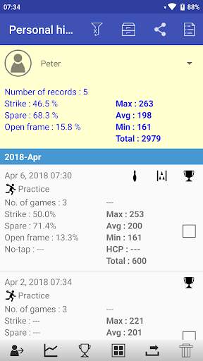 My Bowling Scoreboard screenshot 7
