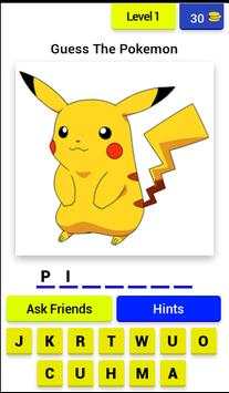 Name The Pokemon Quiz screenshot 1