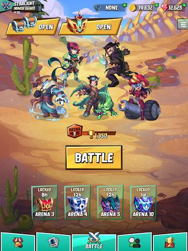 Puzzle Brawl - Match 3 RPG & PvP Battle Tactics screenshot 12