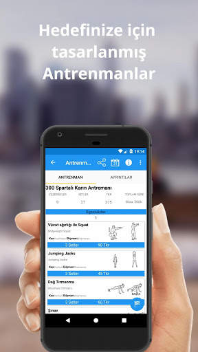 Antrenmanım - Vücut Geliştirme ve fitness program screenshot 11