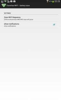 Favorites Wifi - battery save screenshot 14