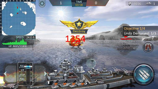 โจมตีเรือรบ 3D -Warship Attack screenshot 4