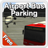 Airport Bus Parking 3D icon